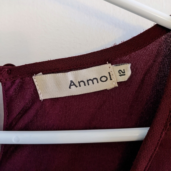 Beautiful embroidered front short-sleeved dress/tunic. Made in India. Size 12 UK - Picture 6 of 8